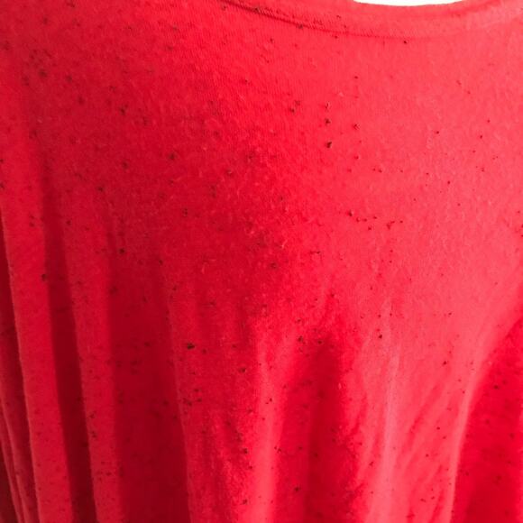 Free people oversized red top - Picture 3 of 4